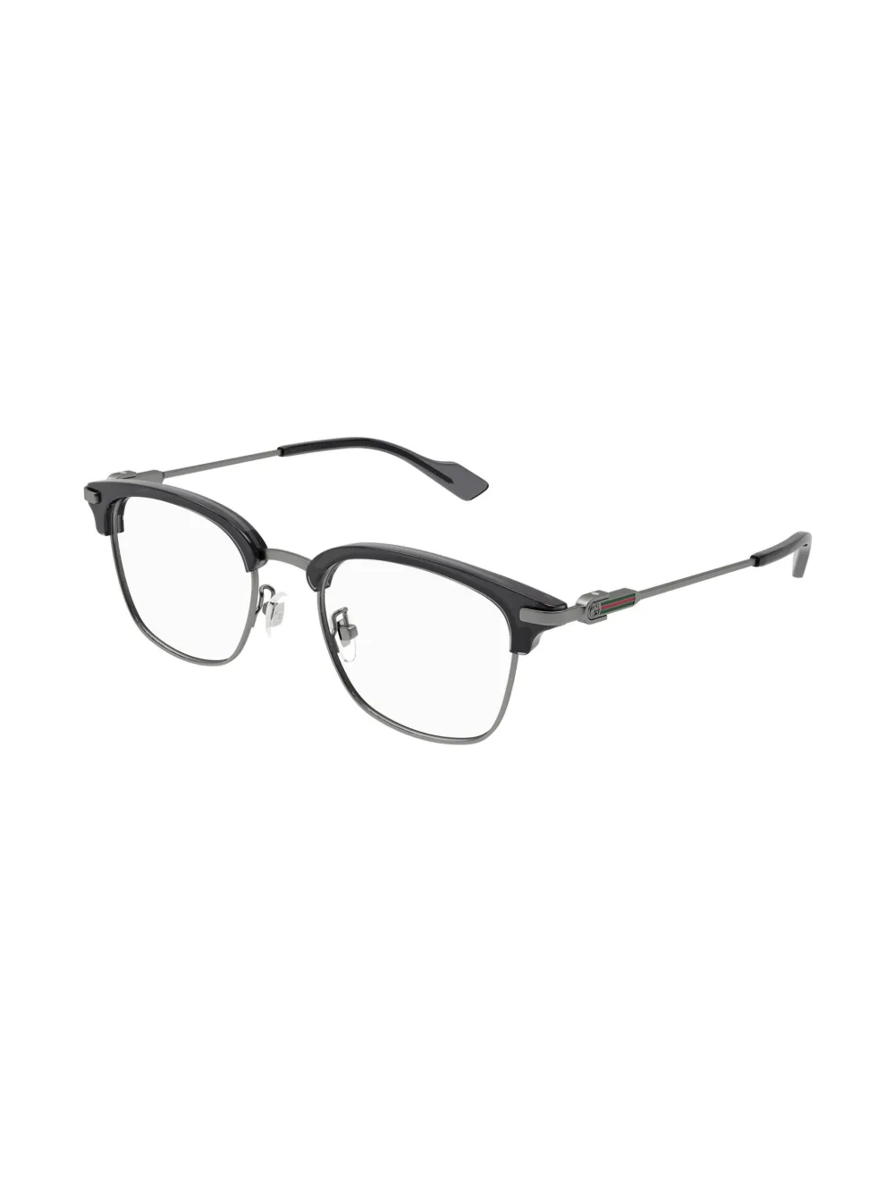 Gucci Eyewear Bril met vierkant montuur - Grijs