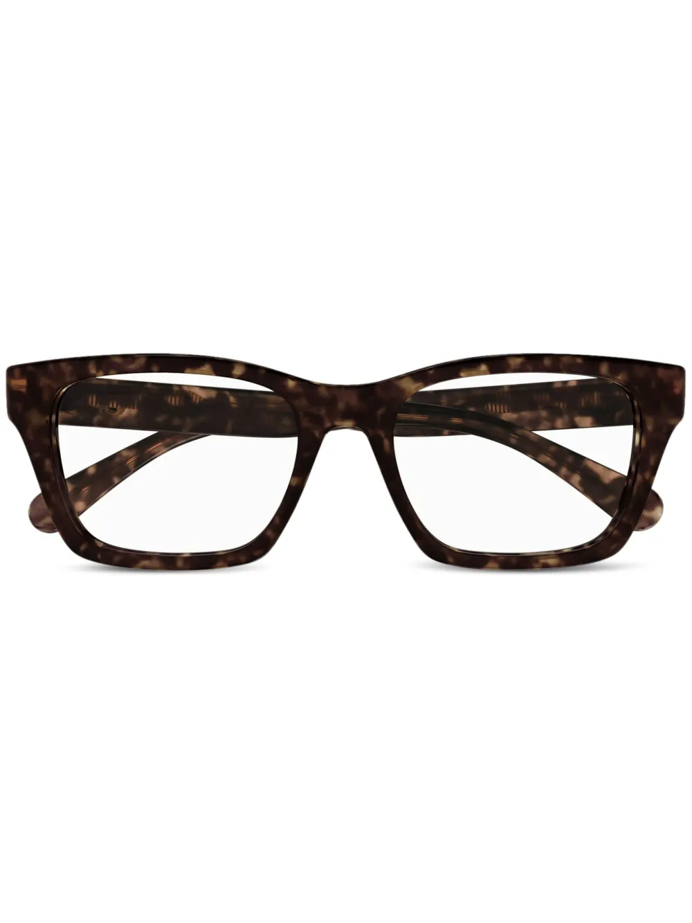Chloé Eyewear Occhiali con effetto tartarugato - Marrone