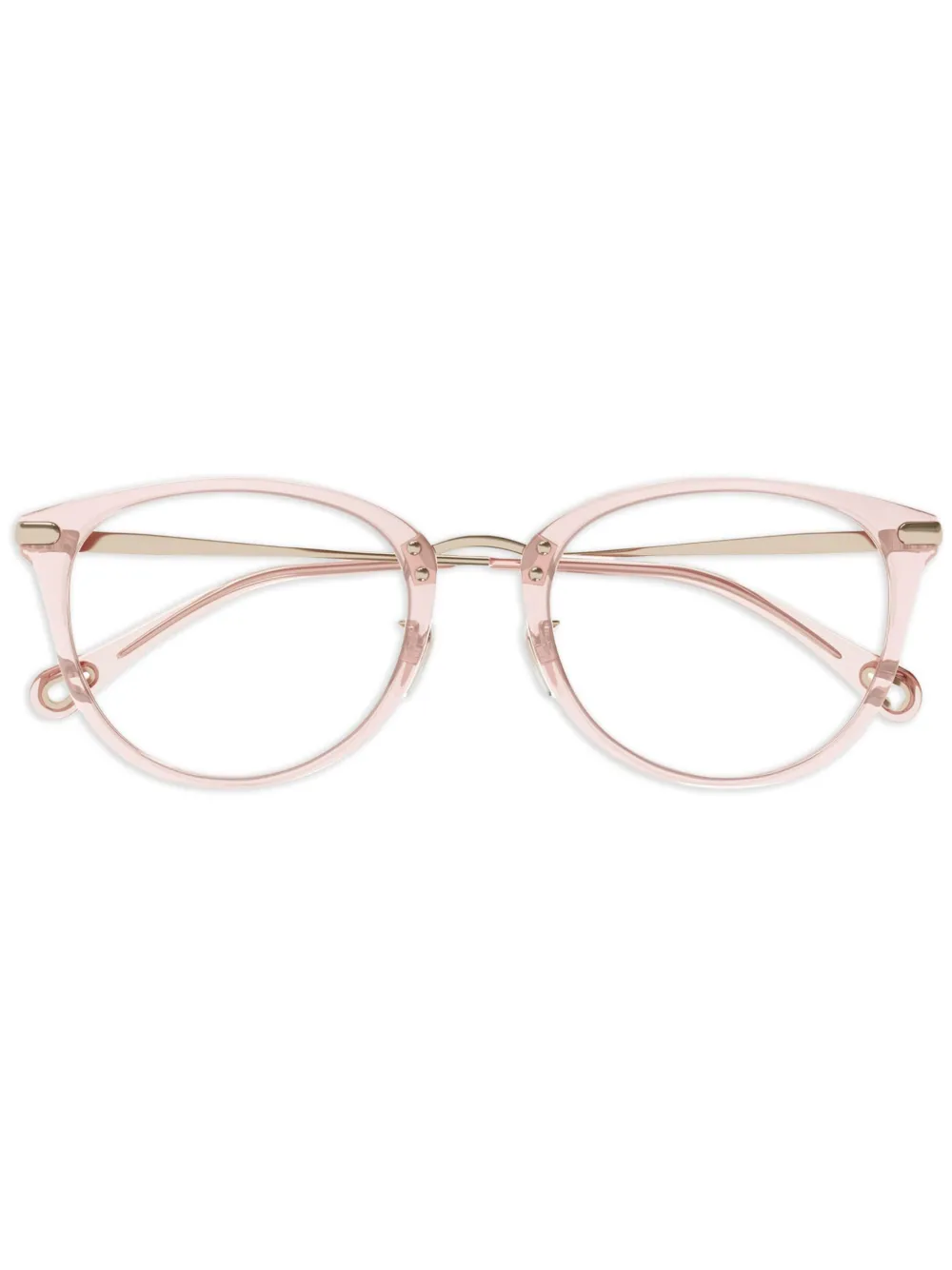 Chloé Eyewear Bril met cat-eye montuur Roze