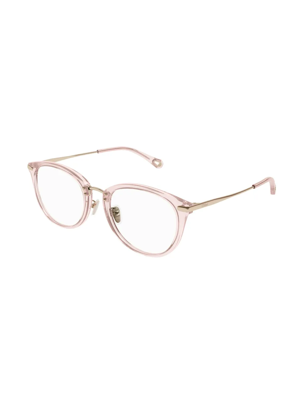 Chloé Eyewear Bril met cat-eye montuur Roze