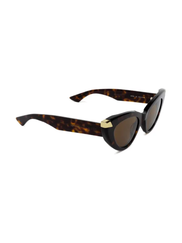 Alexander McQueen Eyewear AM0442S Sunglasses | Brown