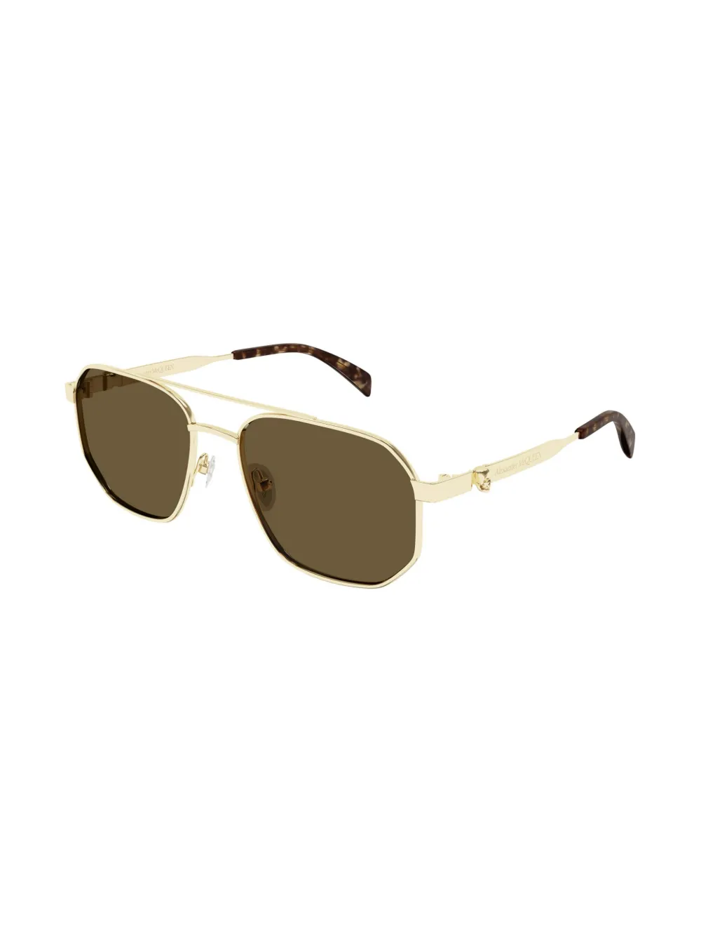 Alexander McQueen Eyewear AM0458S zonnebril - Goud