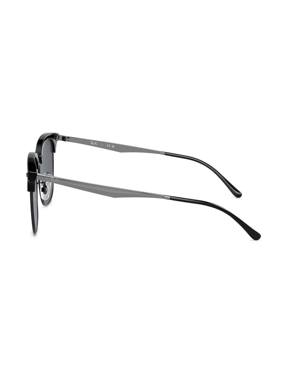 Ray-Ban Zonnebril met rond montuur Zwart