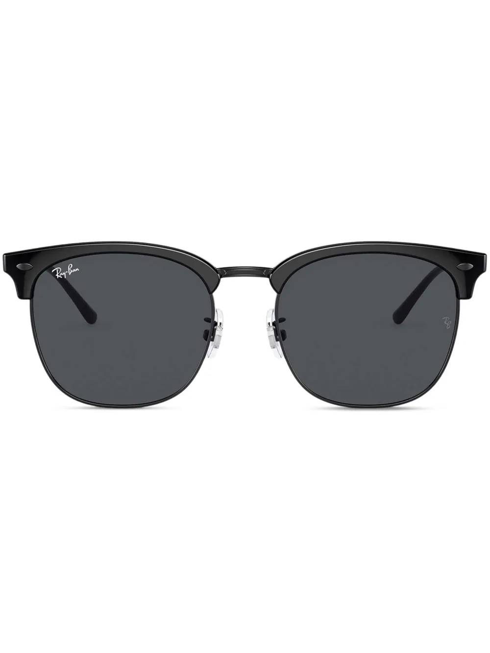Ray-Ban round-frame sunglasses | Black | Image 1