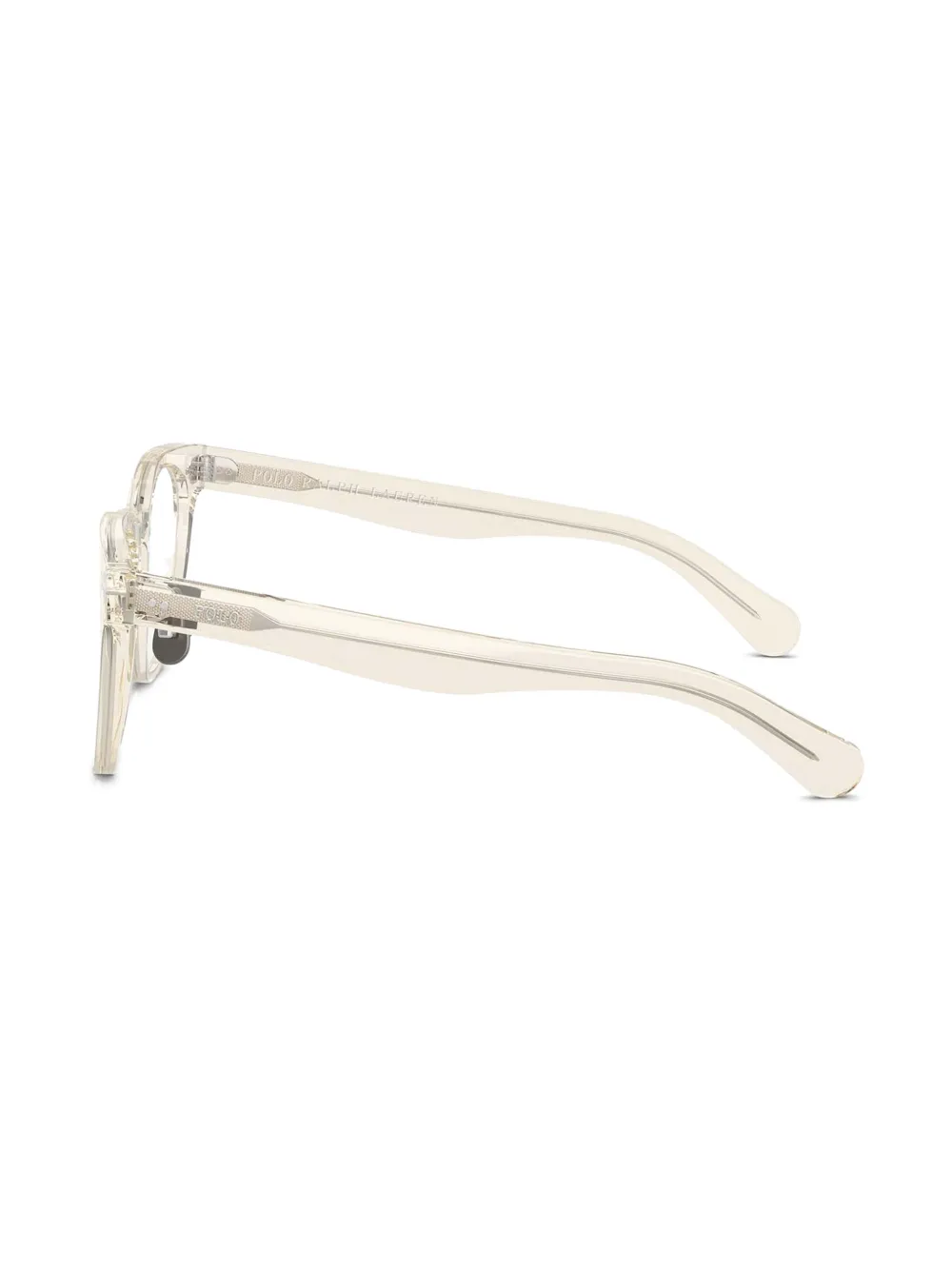POLO RALPH LAUREN EYEWEAR Bril met rond montuur Grijs