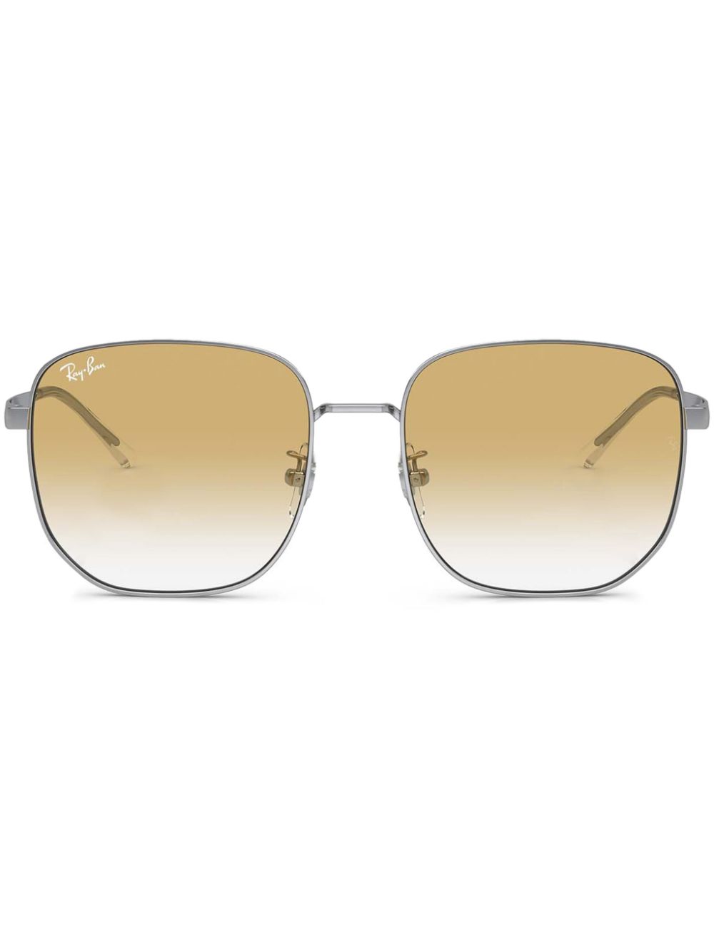 Ray-Ban Zonnebril met vierkant montuur Zilver