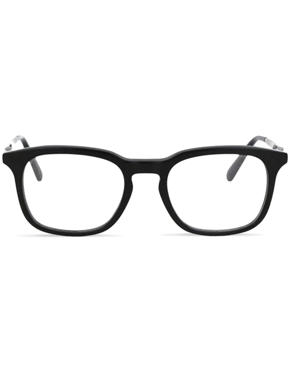 Moncler Logo-plaque Glasses In Black