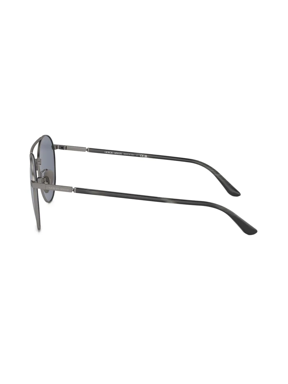 Giorgio Armani Zonnebril met rond montuur 337819 Matte Gunmetal