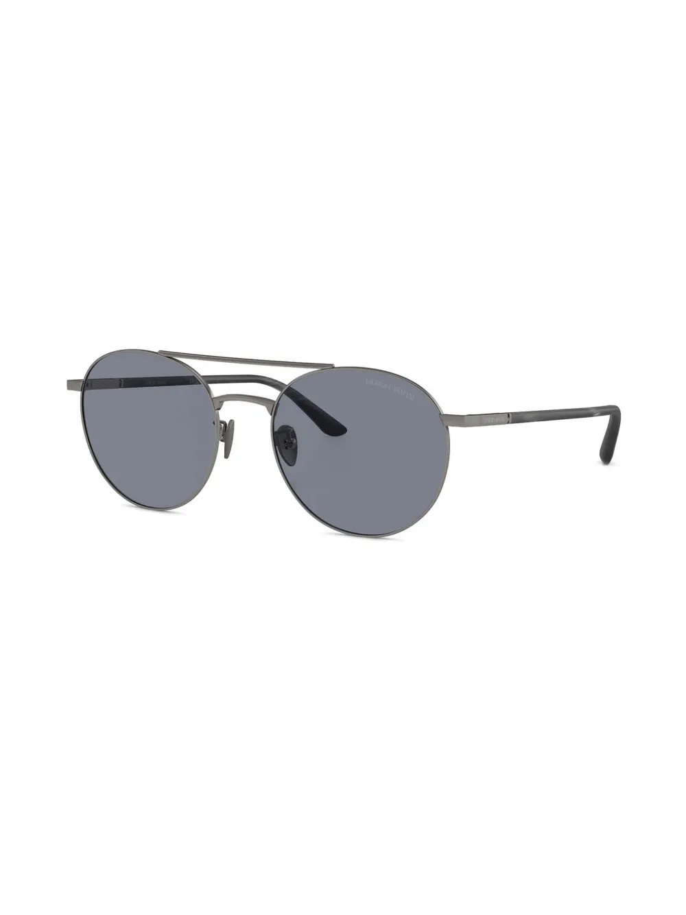 Giorgio Armani Zonnebril met rond montuur 337819 Matte Gunmetal