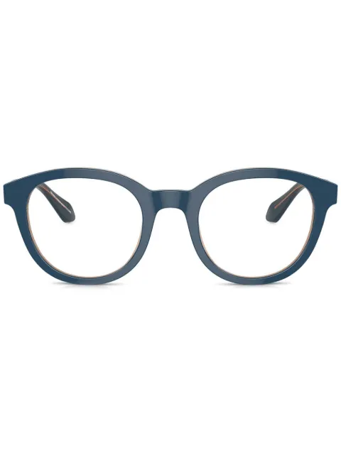 Giorgio Armani round-frame glasses 