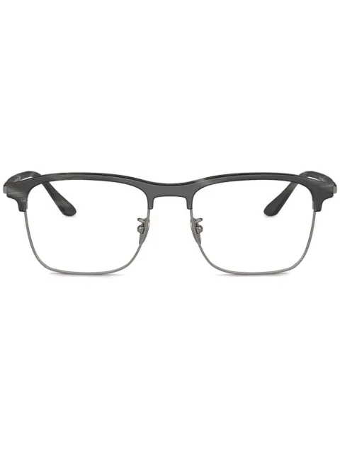 Giorgio Armani lunettes de vue à monture carrée