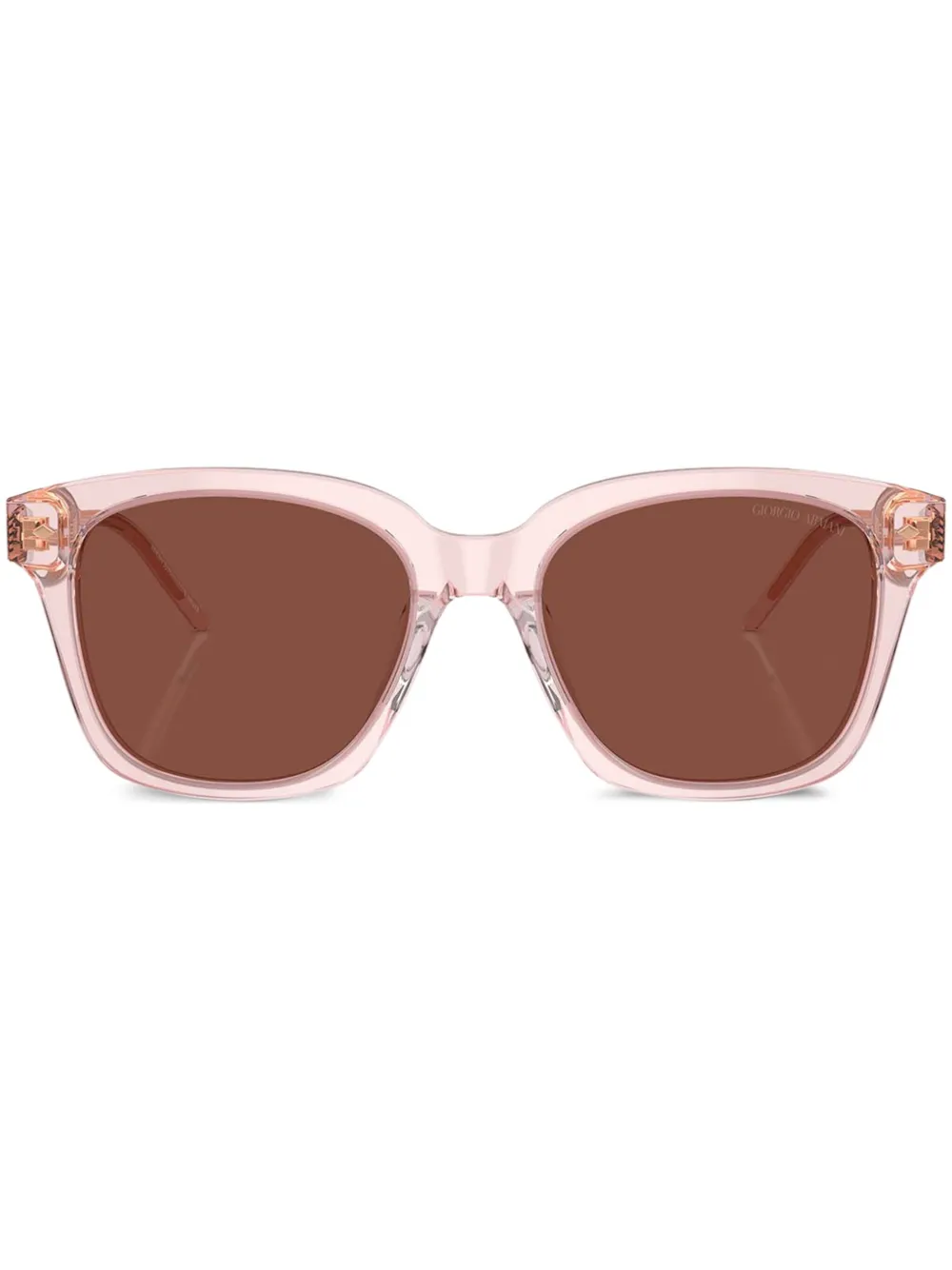 Giorgio Armani Occhiali da sole squadrati - Rosa