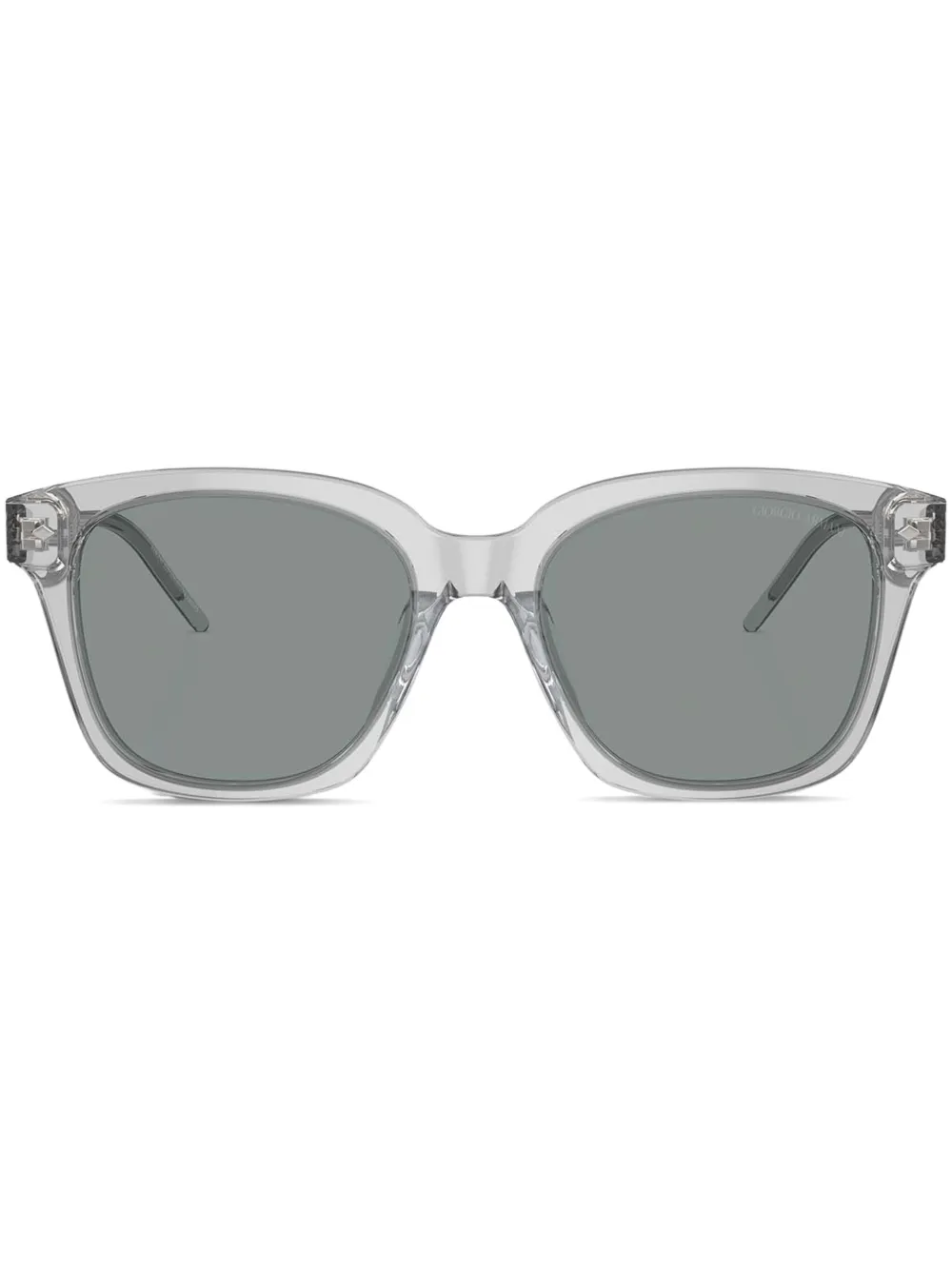 Giorgio Armani Occhiali da sole geometrici - Grigio