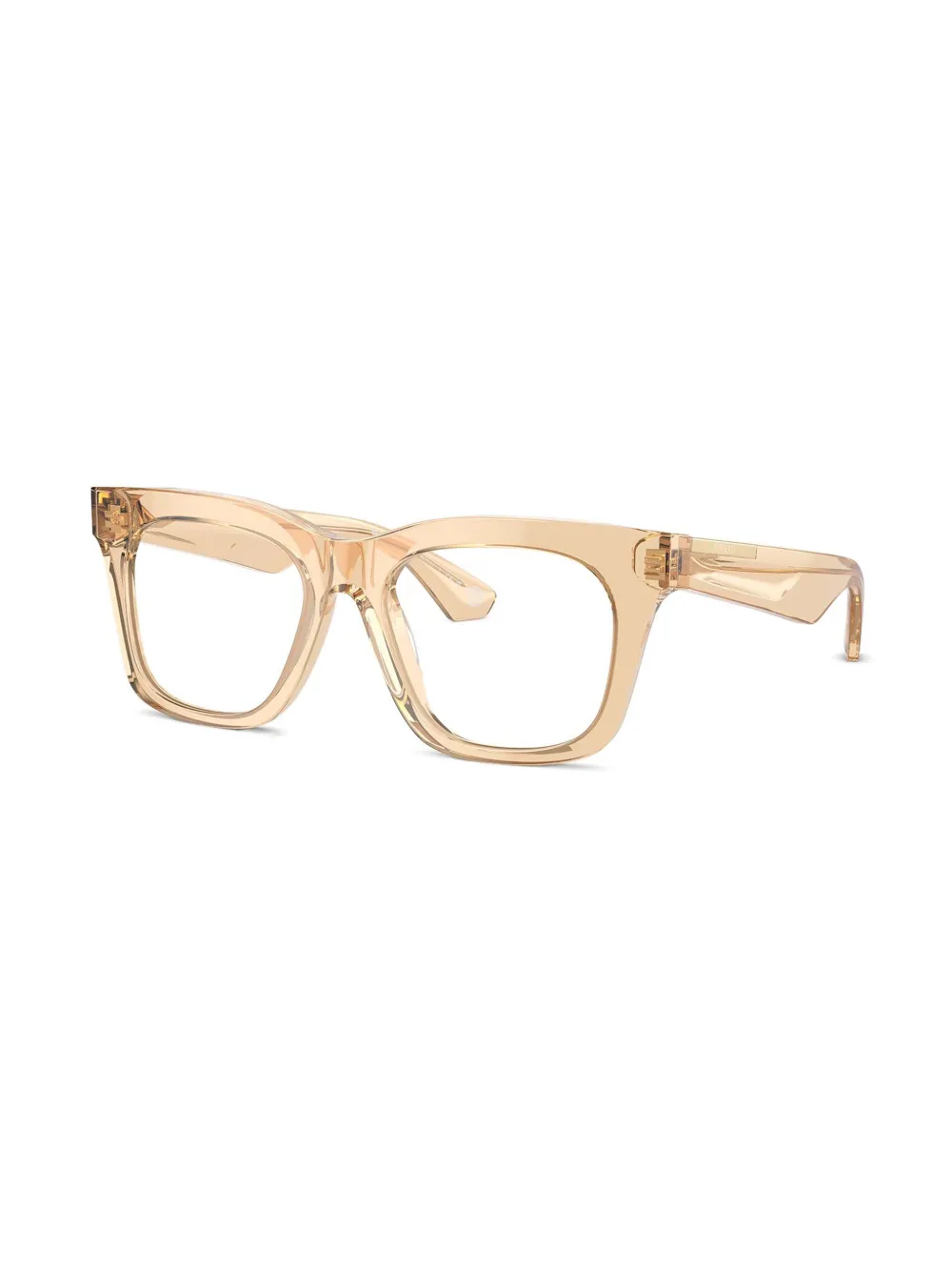 Burberry Eyewear Square-frame Glasses In Transparent