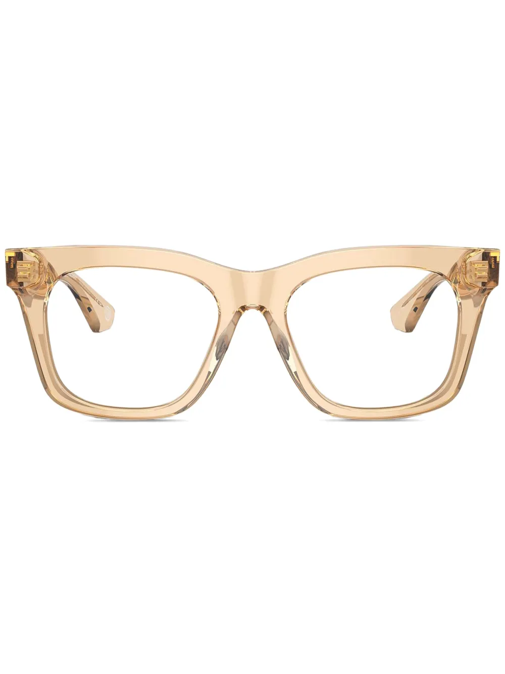Burberry Eyewear Square-frame Glasses In Transparent