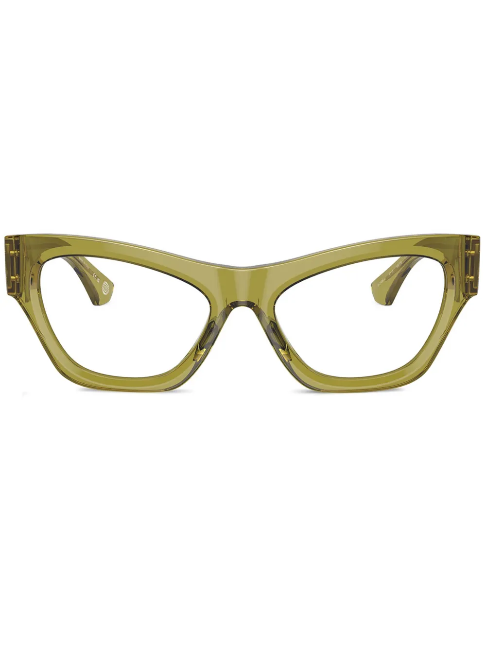 Burberry Eyewear Cat-eye Glasses In Transparent