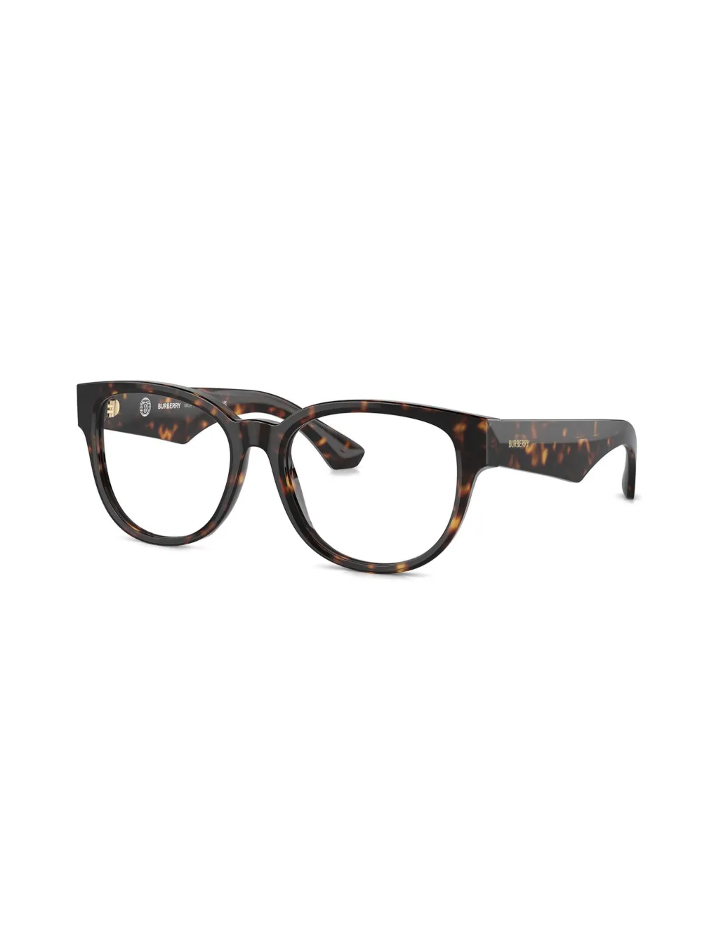 Burberry Eyewear Bril met rond montuur Bruin
