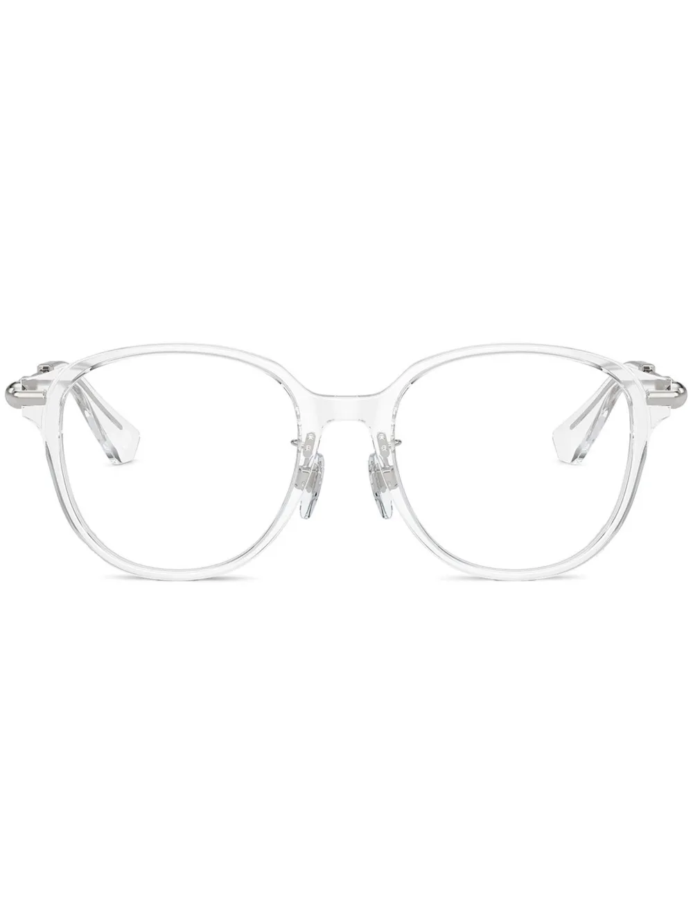 Burberry Eyewear round-frame glasses | White | Image 1