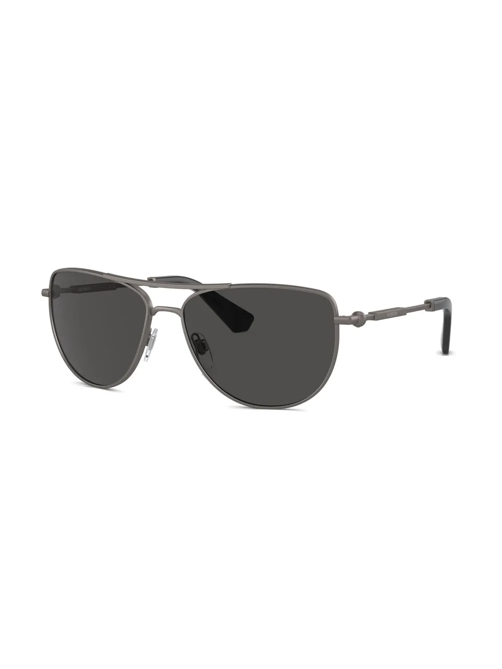 Burberry Eyewear Zonnebril met gegraveerd logo Grijs
