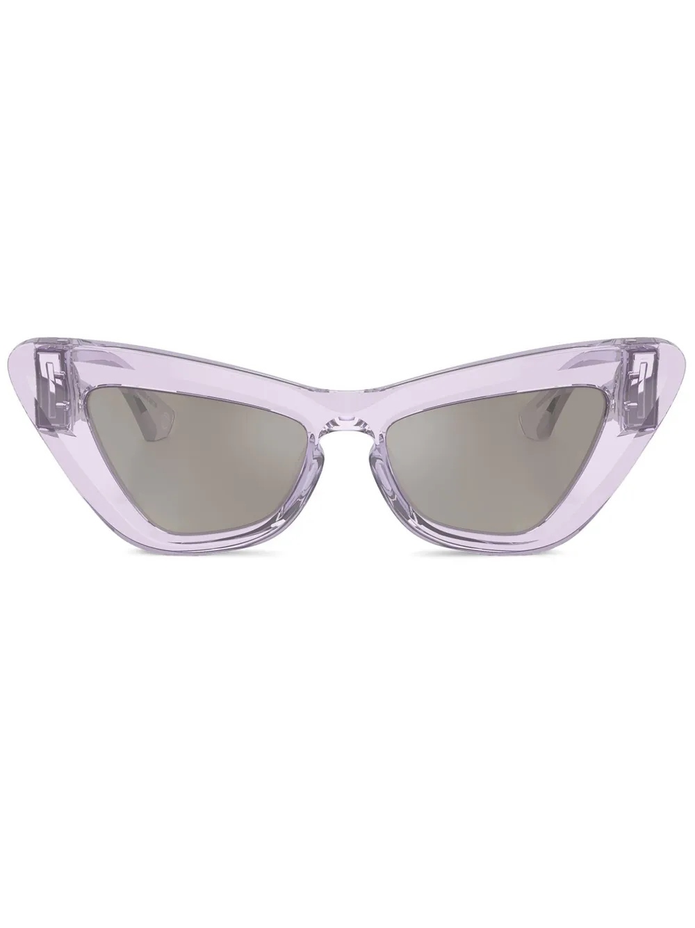 Burberry Eyewear logo-plaque sunglasses | Purple | Image 1