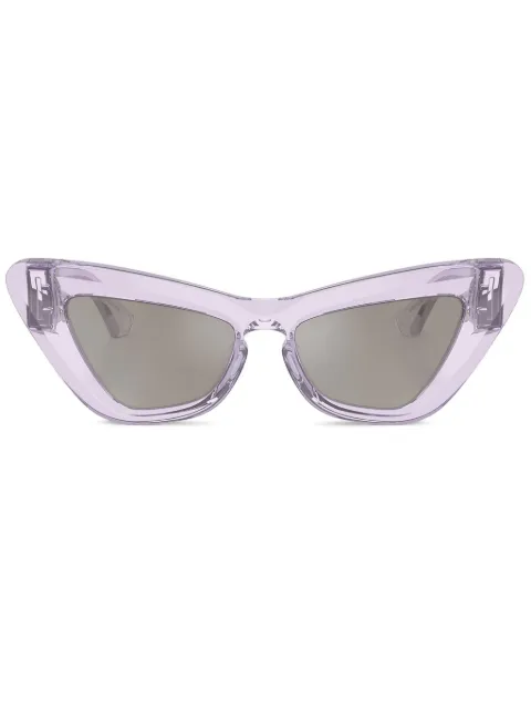 Burberry Eyewear نظارة شمس ببروش شعار الماركة