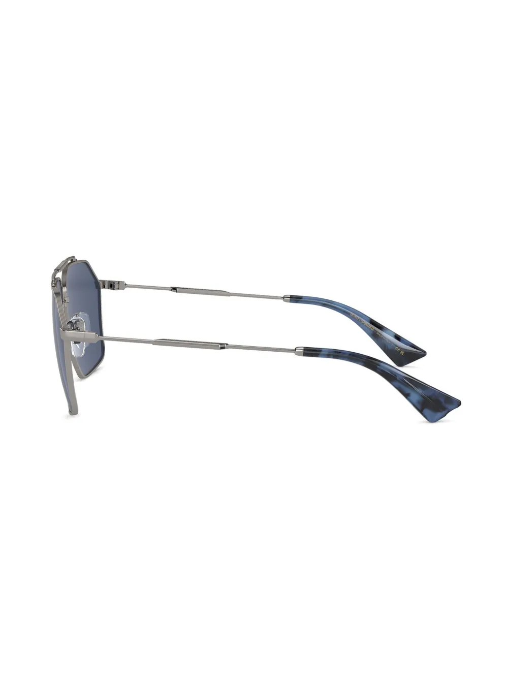 Dolce & Gabbana Eyewear Zonnebril met vierkant montuur Zilver