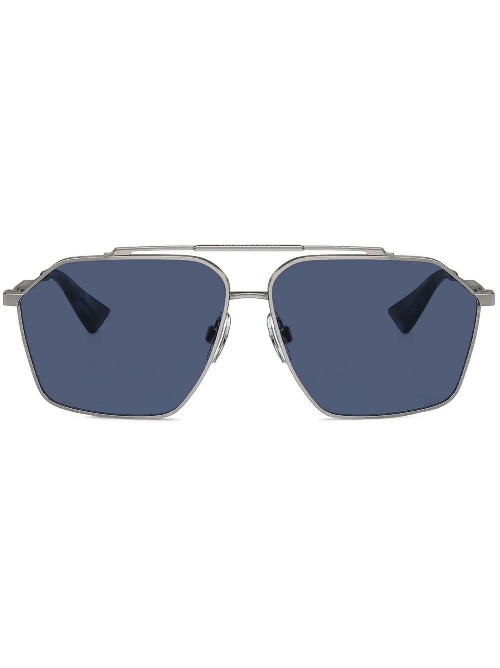 Dolce & Gabbana Eyewear Zonnebril met vierkant montuur Zilver