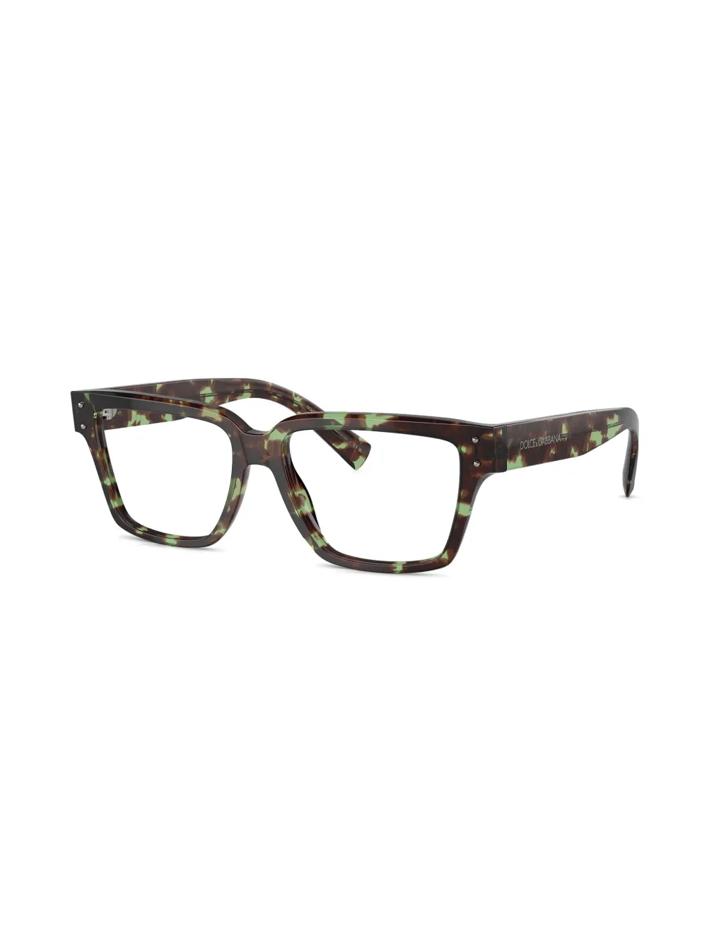 Dolce & Gabbana Eyewear tortoiseshell-effect square glasses | Image 2
