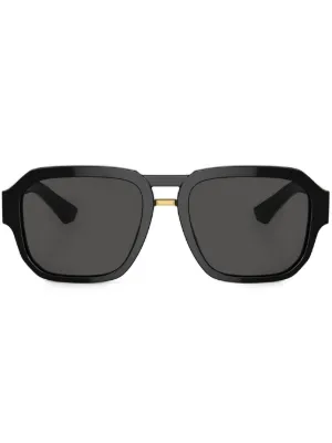 Dolce & Gabbana Eyewear パイロット サングラス | ブラック | FARFETCH JP