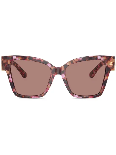 Dolce & Gabbana Eyewear バタフライフレーム サングラス