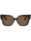 Dolce & Gabbana Eyewear square frame sunglasses - Brown