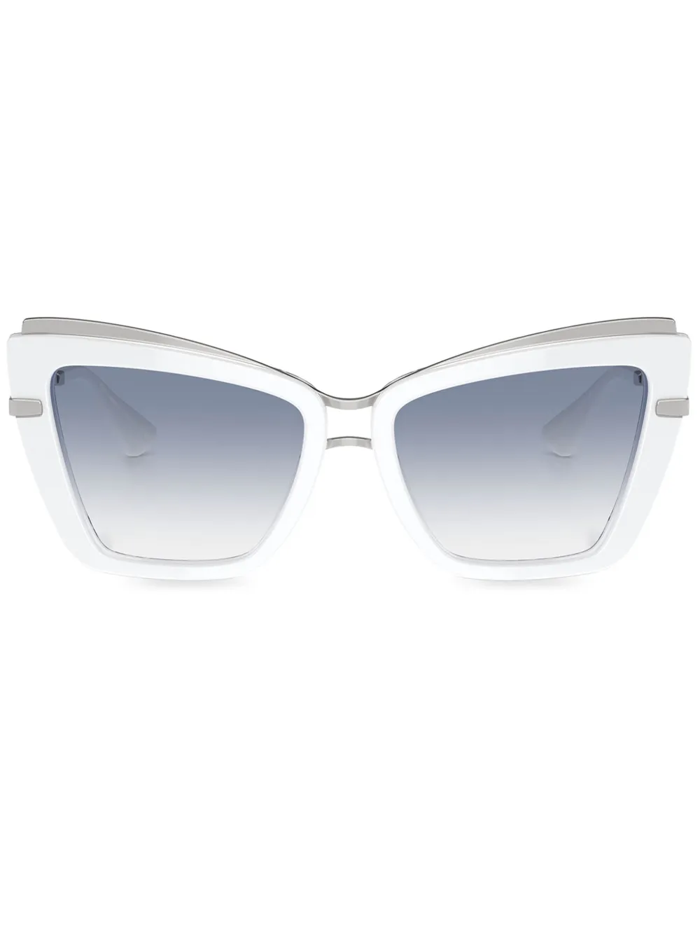 Dolce & Gabbana Eyewear Zonnebril met cat-eye montuur Wit