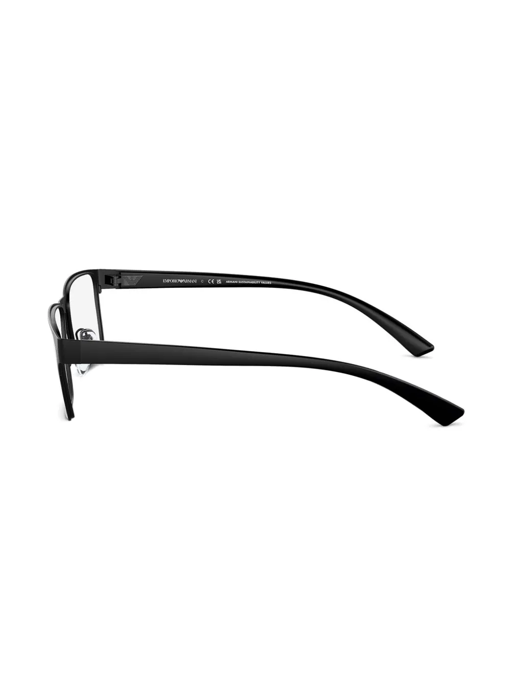 EMPORIO ARMANI SQUARE-FRAME GLASSES