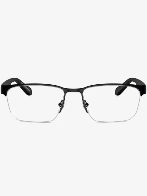 Emporio Armani logo-engraved glasses