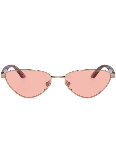 Emporio Armani Sonnenbrille mit geometrischem Gestell