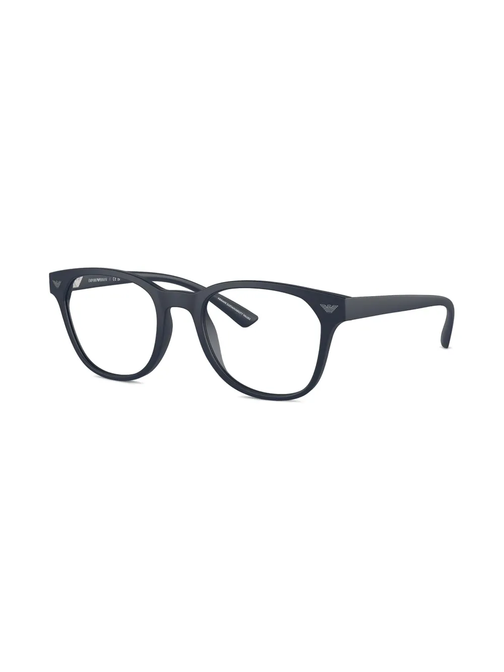 Emporio Armani square frame glasses | Image 2
