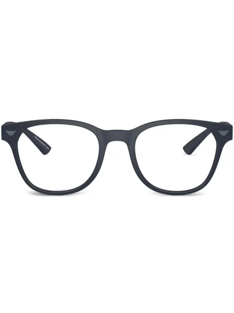 Emporio Armani square frame glasses