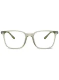Emporio Armani square frame glasses - Green