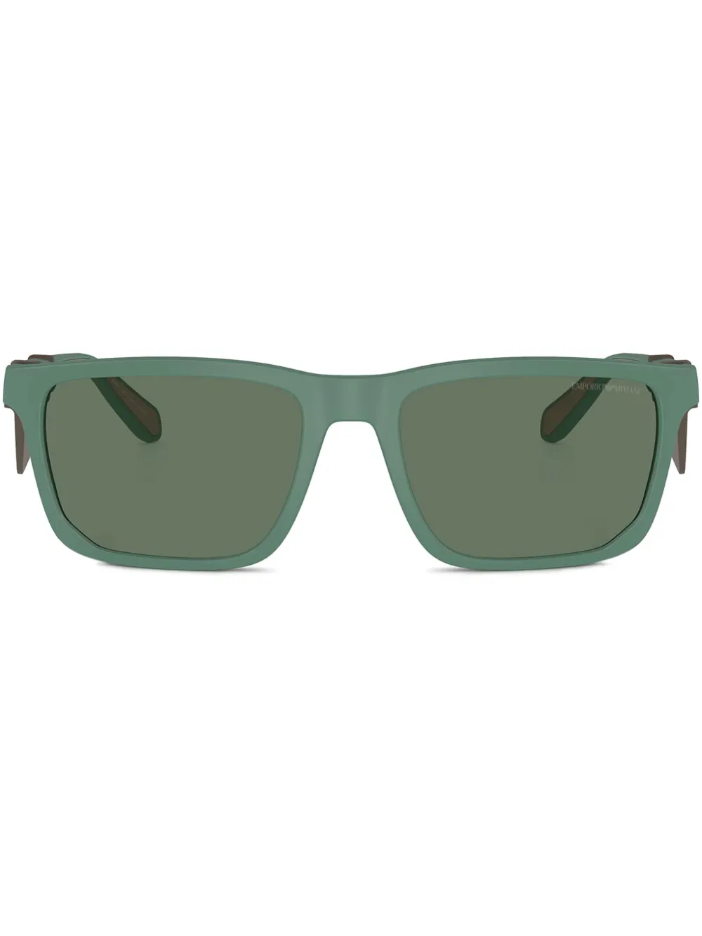 Emporio Armani square-frame sunglasses | Green | Image 1