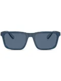 Emporio Armani square-frame sunglasses - Blue