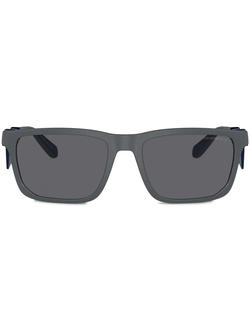 Emporio Armani Zonnebril met vierkant montuur Grijs