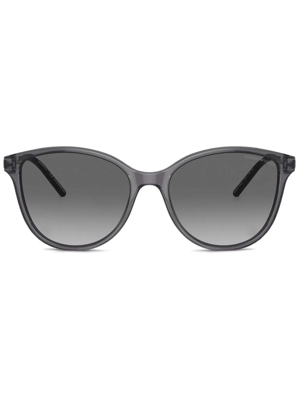 Emporio Armani Zonnebril met cat-eye montuur Zwart
