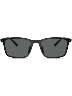 Diesel 0DL2003 スクエアフレーム サングラス | ブラック | FARFETCH JP
