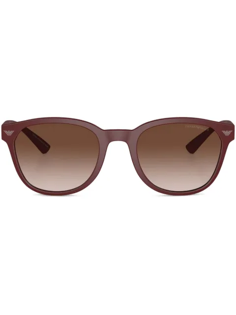 Emporio Armani geometric-frame sunglasses