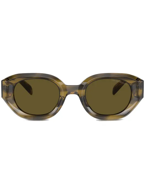 Emporio Armani round-frame sunglasses