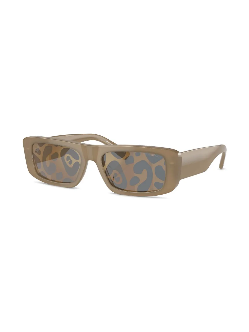 Emporio Armani lentes de sol con armazón rectangular | Image 2