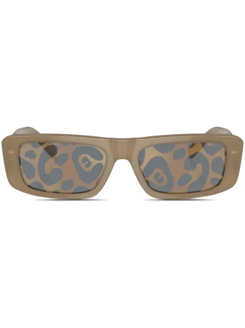 Emporio Armani rectangle-frame sunglasses