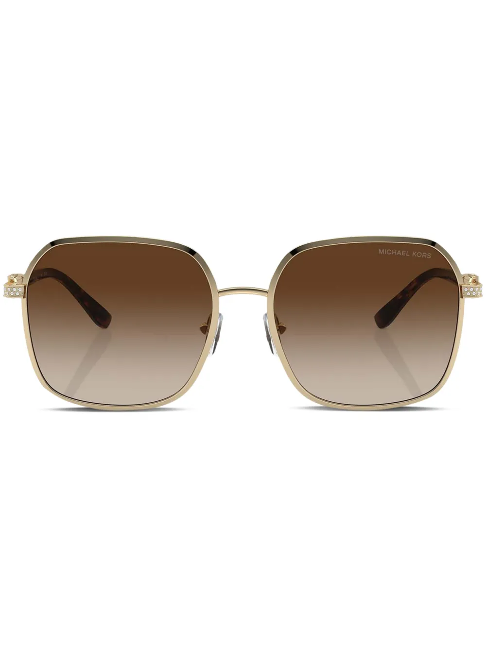 Michael Kors Cadiz サングラス - ゴールドトーン Michael Kors Cadiz サングラス - ゴールドトーン