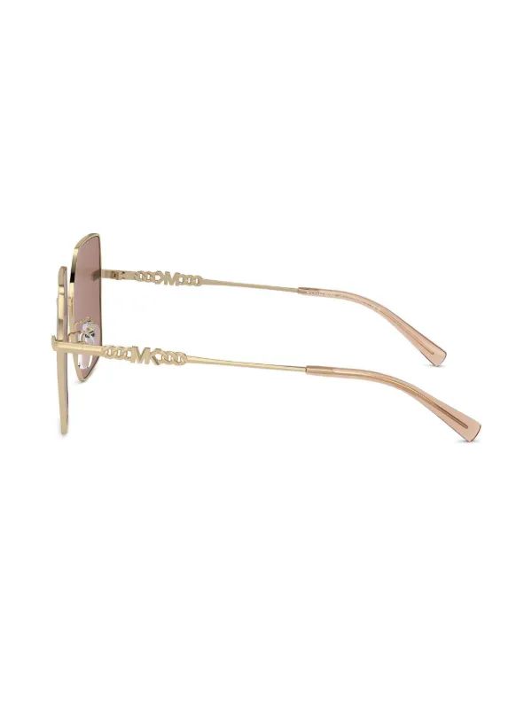 【送料&関税込】Michael Kors Sanya Sunglasses Michael Kors Sanya Sunglasses | Gold | FARFETCH
