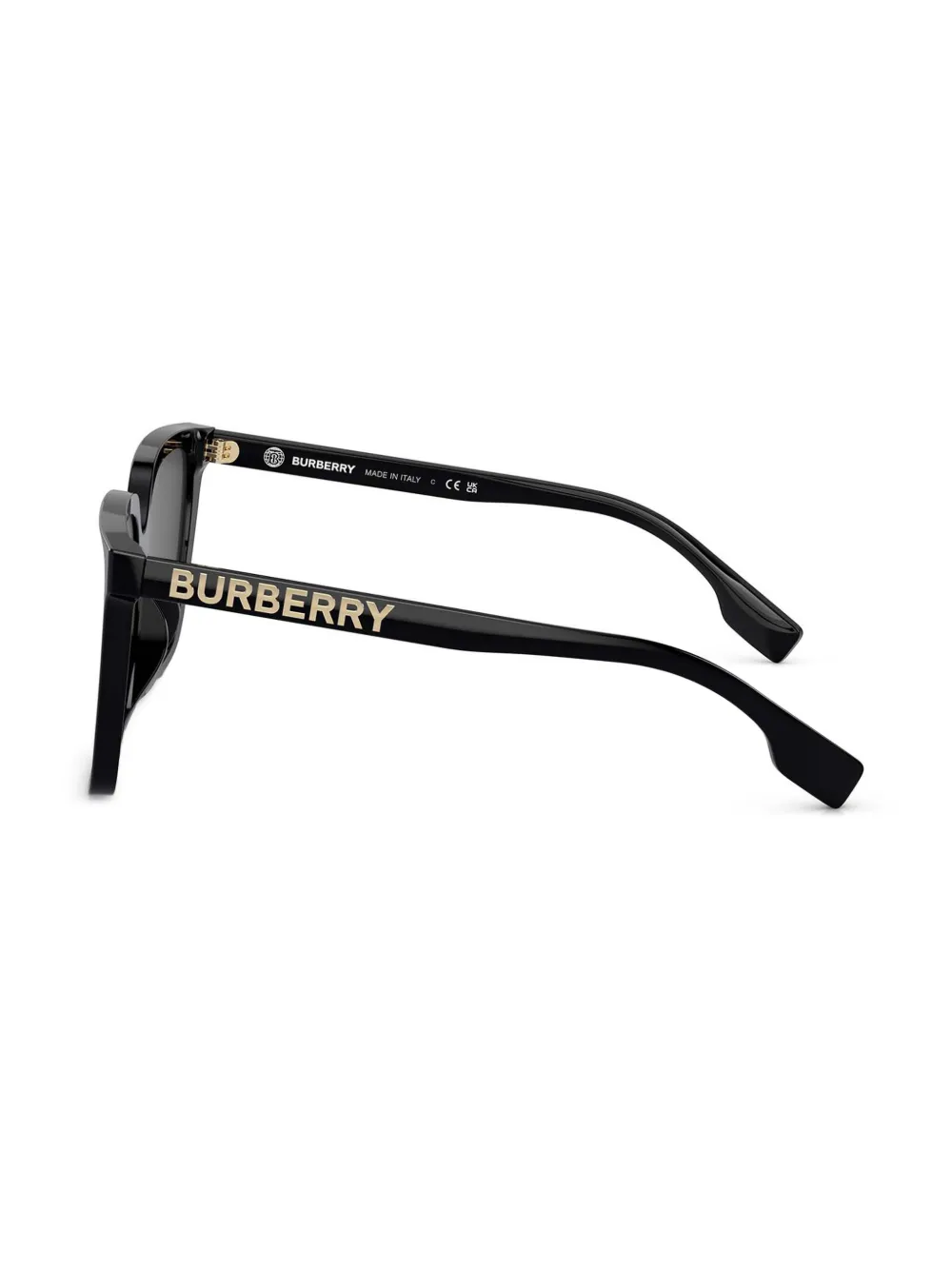 Burberry Eyewear Zonnebril met logoprint Zwart